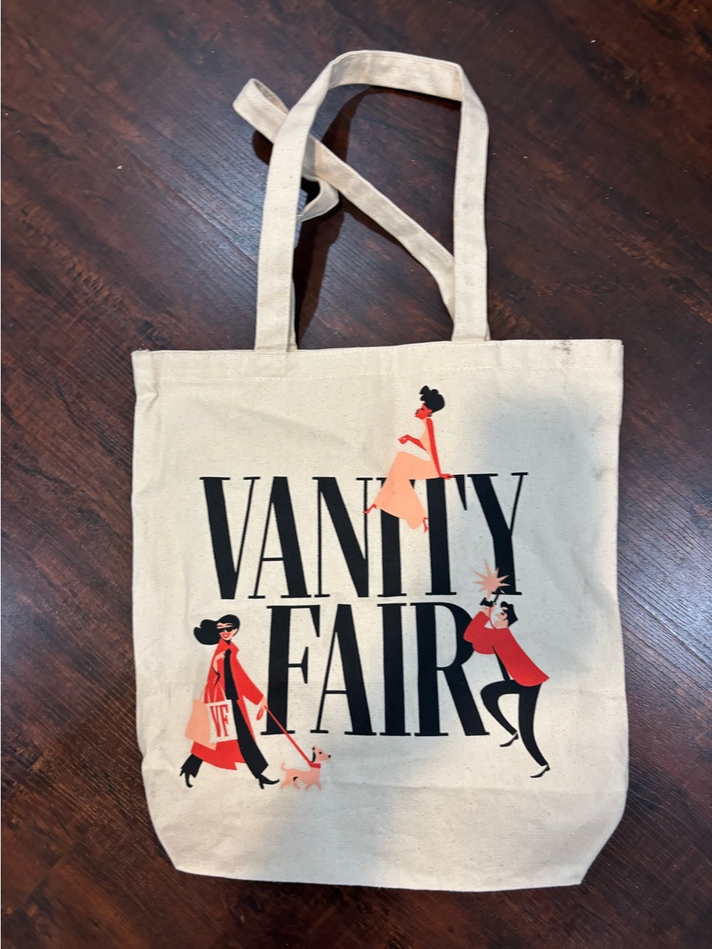 Vanity Fair Canvas Tote needs some spot cleaning